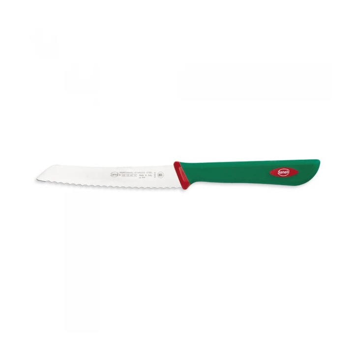 Cutit pentru feliere rosii, 329612, 12cm, profesional, Sanelli