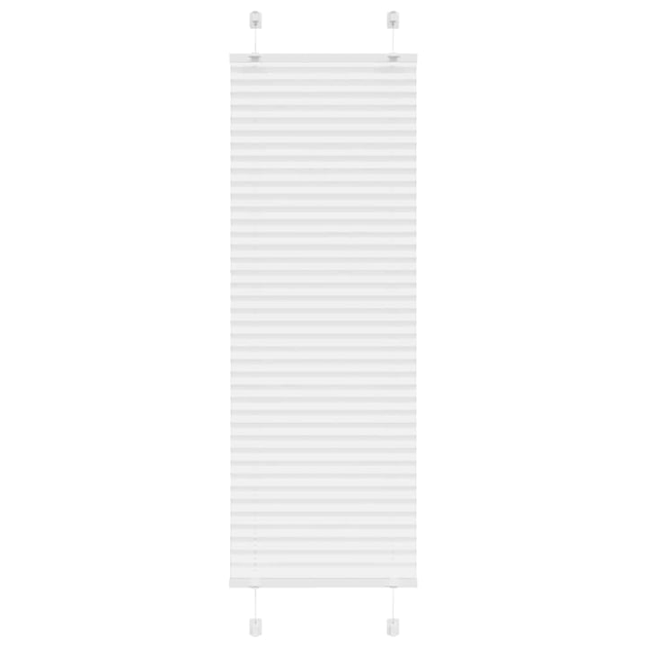 Плисирана щора vidaXL, Бяла, 50x100 cm, Ширина на плата 49,4 cm, 0.32 Kg