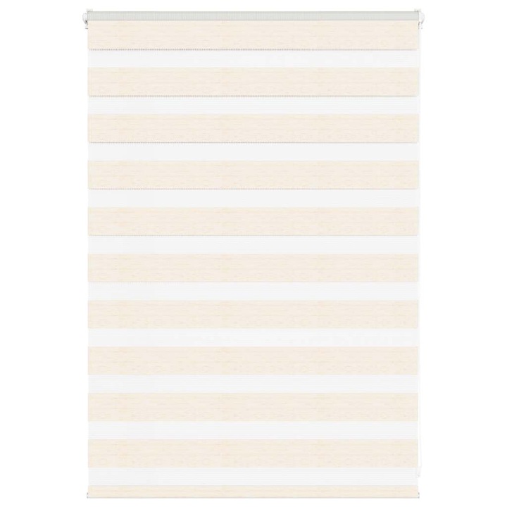 VidaXL zebrafüggönnyel márványbézs szövetszélesség 110,9 cm poliészter 0.67 kg