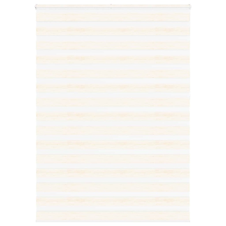 Зеброва щора vidaXL, 160x230 см, ширина на плата 155,9 см, полиестер, 1.49 Kg, Мраморно бежово
