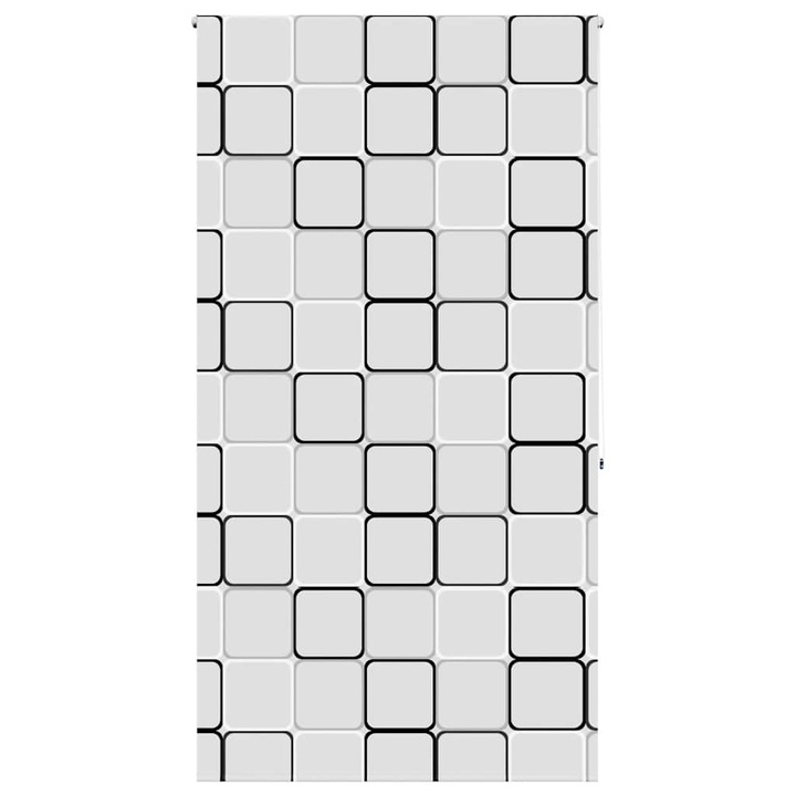 Ролетна щора за баня vidaXL, 120x240 см, Ширина на плата 116 см, 0.57 Kg, Квадрат