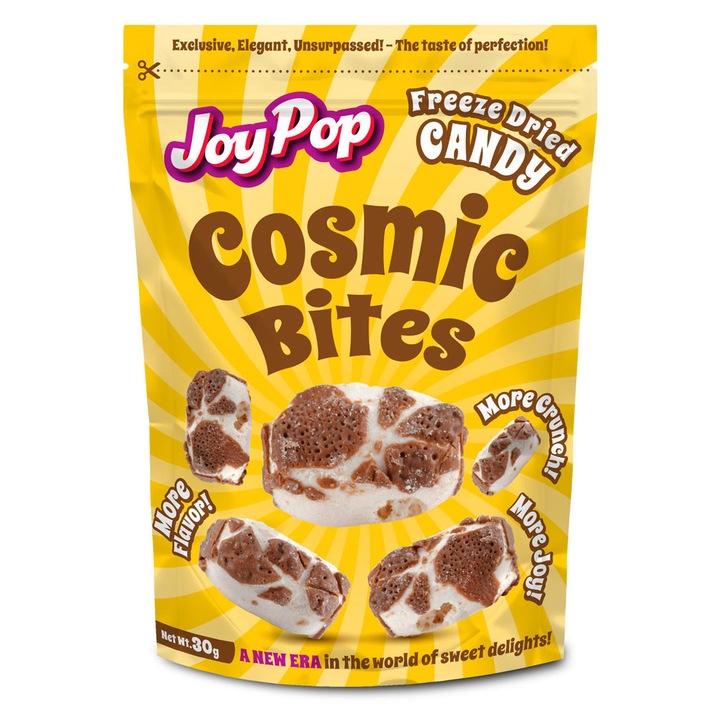 Bomboane crocante liofilizate JoyPop Space Bites