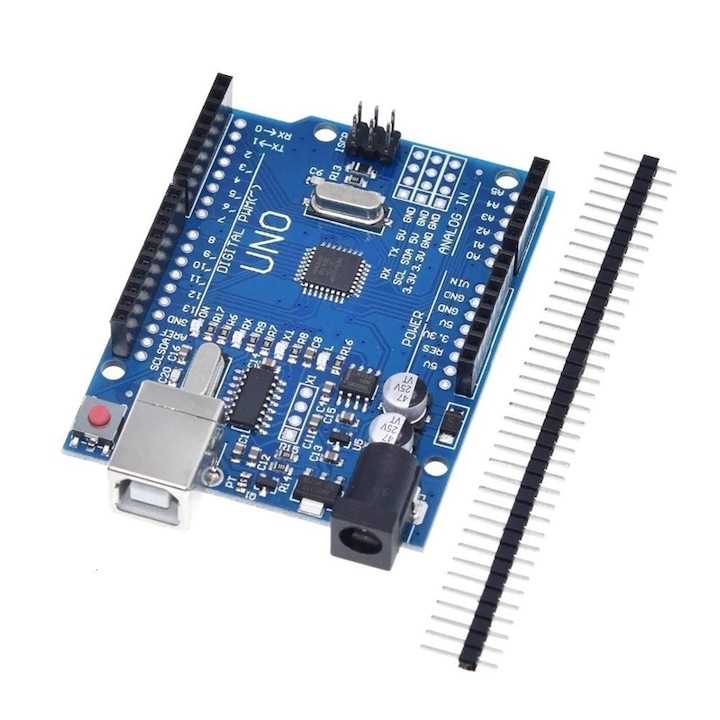 Arduino UNO R3 ΠΏΠ»Π°ΡΠΊΠ° Π·Π° ΡΠ°Π·ΡΠ°Π±ΠΎΡΠΊΠ° MEGA328P, CH340G, Flash 32KB