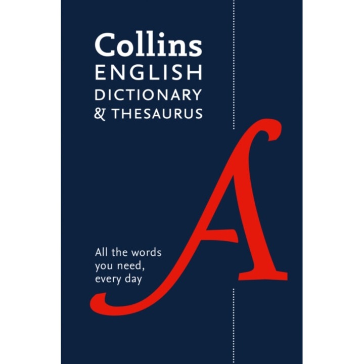 Paperback English Dictionary And Thesaurus Essential -