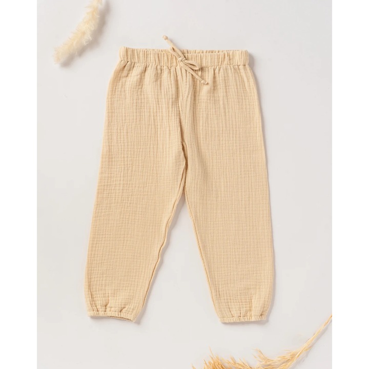 Krémes muszlin ing, Krémszín