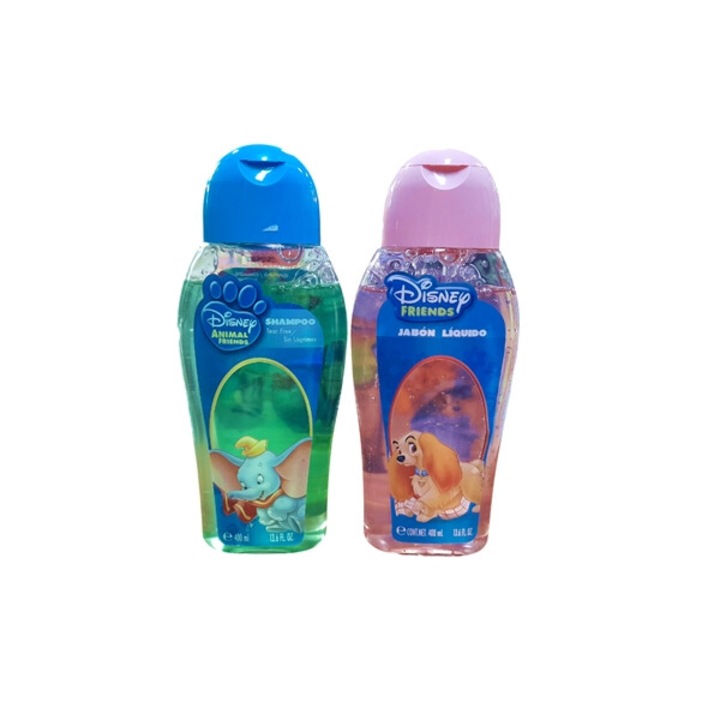 Pachet Disney copii ( 1 x sampon fara lacrimi 400 ml + 1 x sapun lichid 400 ml )