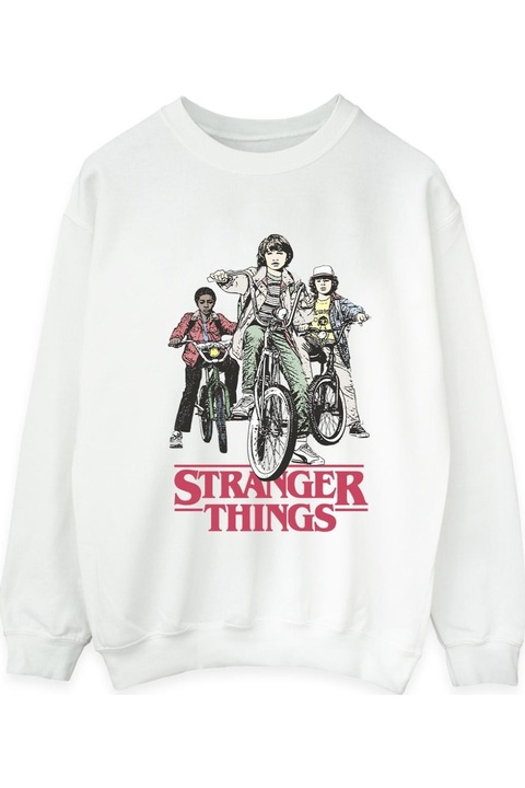 Stranger Things Netflix kapucnis férfi, Fehér