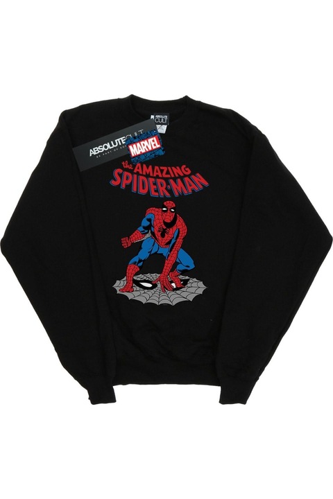 Marvel The Amazing Spider-Man kapucnis férfi, fekete, Fekete