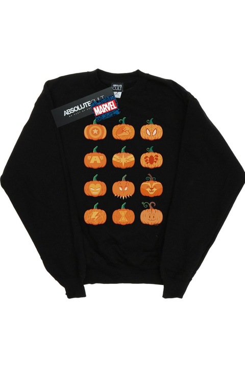 Marvel Avengers Halloween férfi kapucnis pulóver, fekete, Fekete