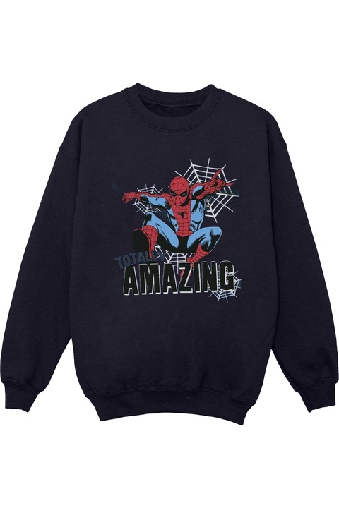 Marvel Amazing kapucnis férfi kapucnis, sötétkék, Tengerészkék