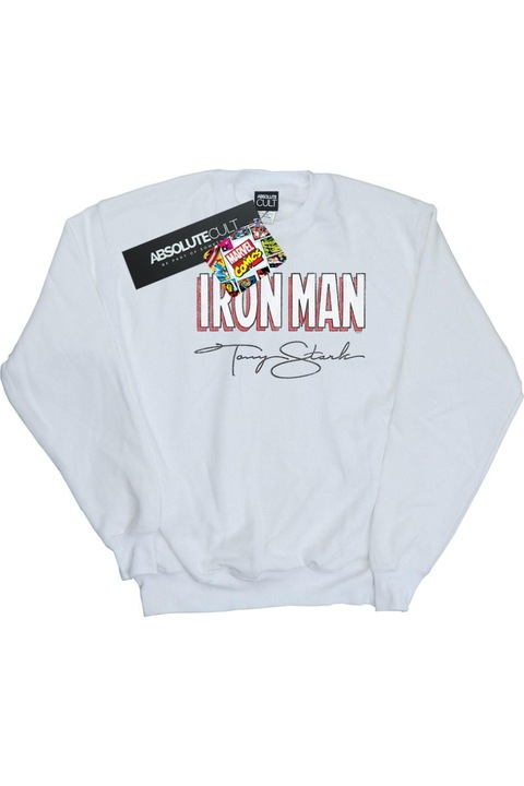 Marvel AKA Tony Stark kapucnis férfi, fehér, Fehér