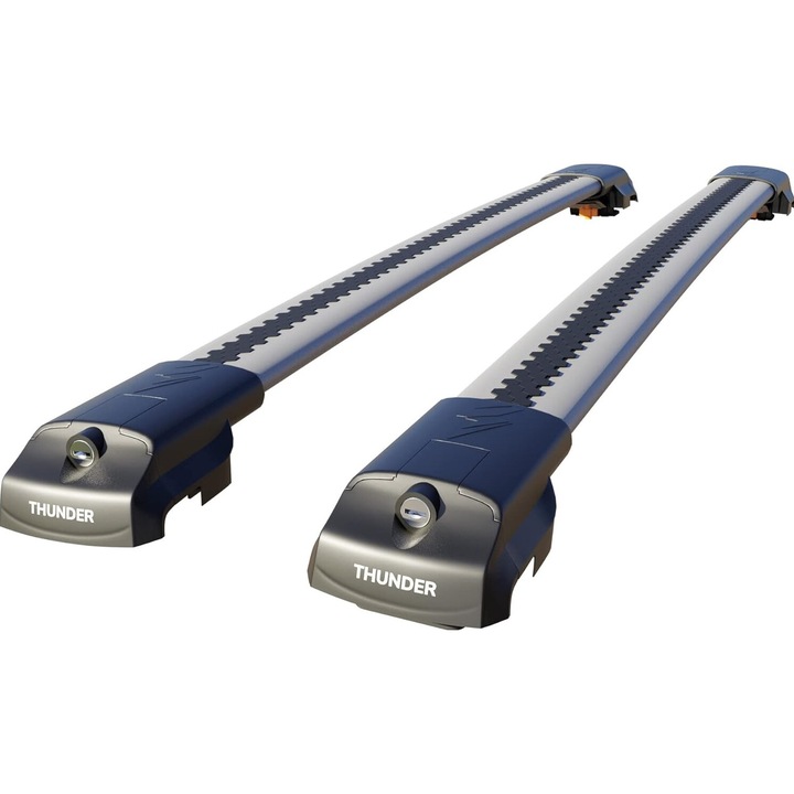 Set bare transversale portbagaj de tip Wingbar, TRX1-86-86, Culoare argintie, dedicate pentru HYUNDAI ELANTRA TOURING (FD) 2007-2011