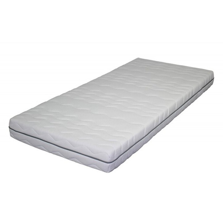 Saltea superortopedica Italflex Serena, cu spuma poliuretanica + spuma Memory, 180x200x24 cm inaltime, densitate26 kg/mc, Husa detasabila