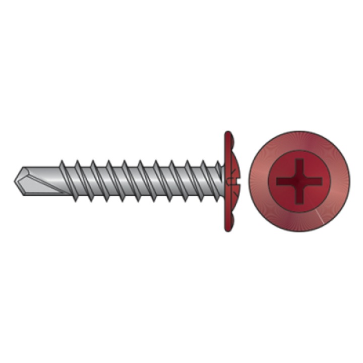 Surub RAL 3005 autoforant 4.2x16 cu cap Ph2 plat, 500 buc
