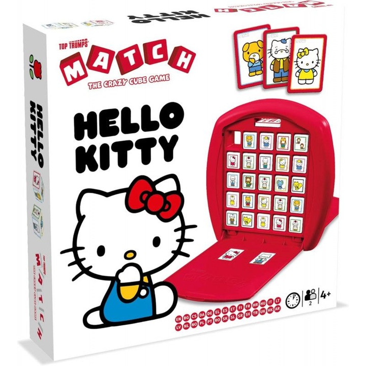 Joc de carti si zaruri Top Trumps Match - Hello Kitty