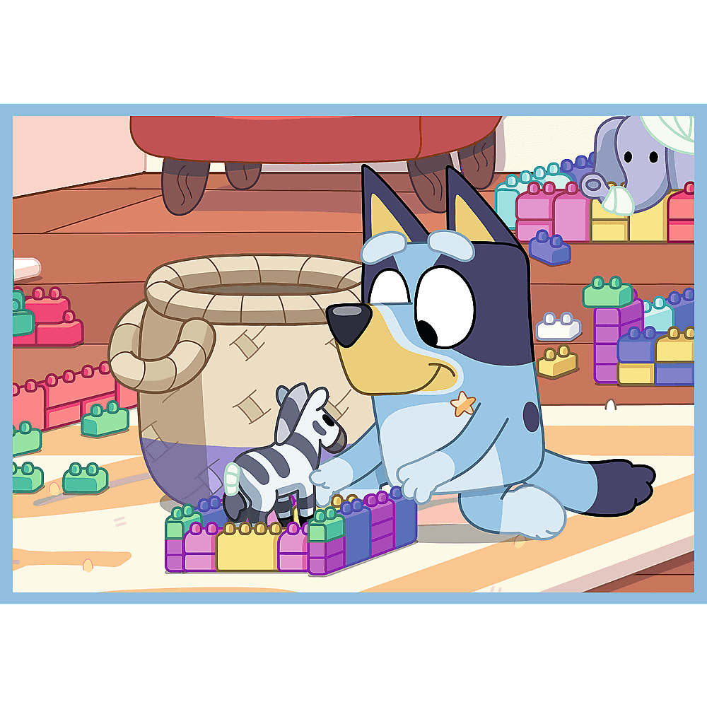 Puzzle 4 in 1 Copii Bluey 4+ Ani - eMAG.ro