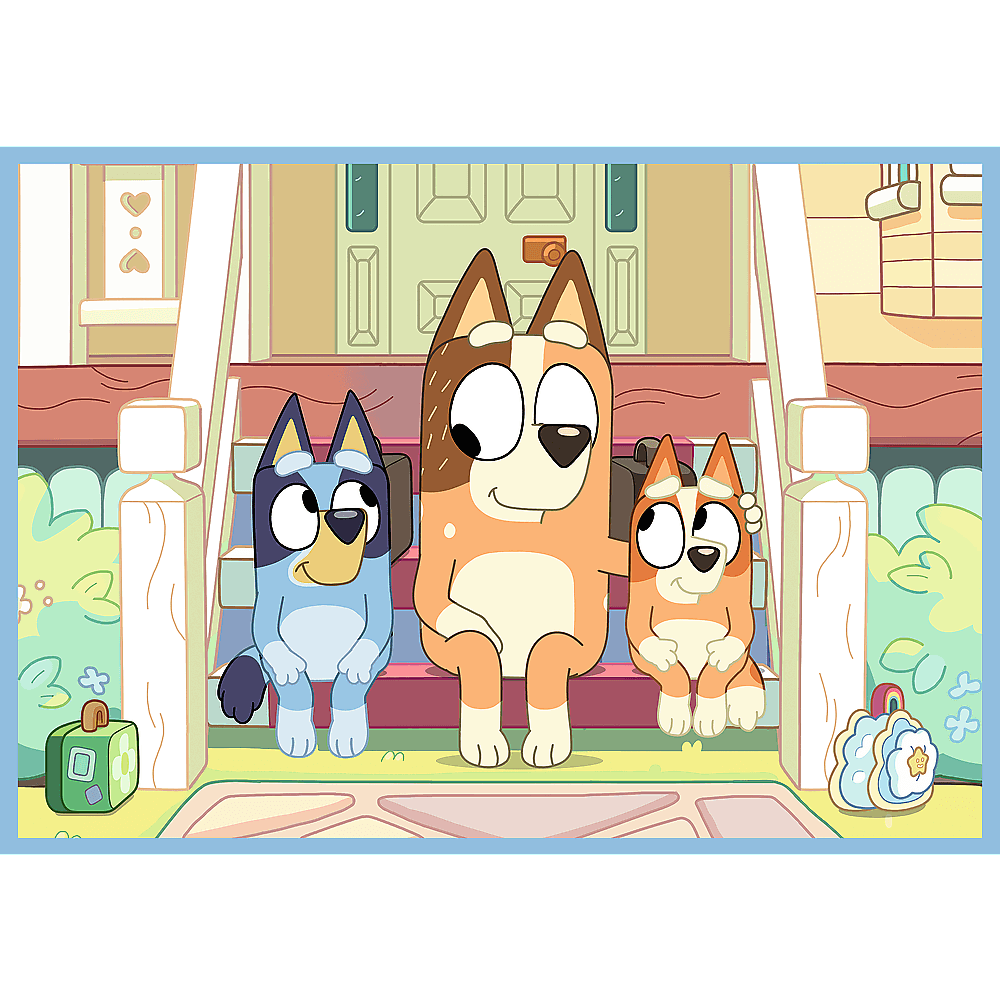 Puzzle 4 in 1 Copii Bluey 4+ Ani - eMAG.ro