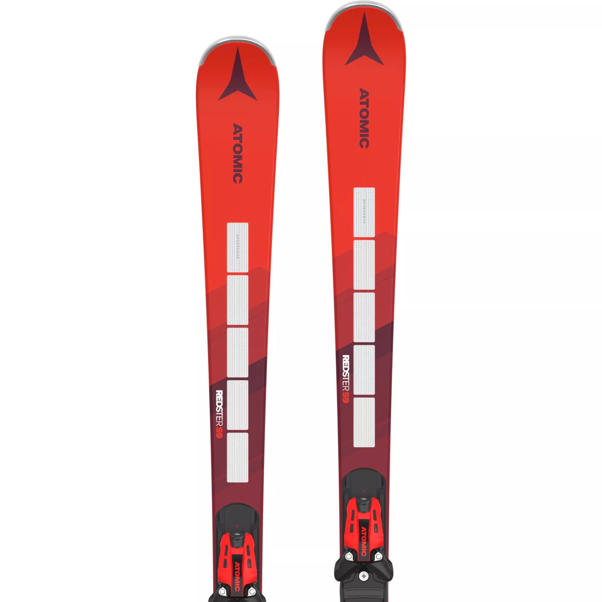 Schiuri pentru adulti, Atomic, Redster S9 Revoshock S, Rosu, 165