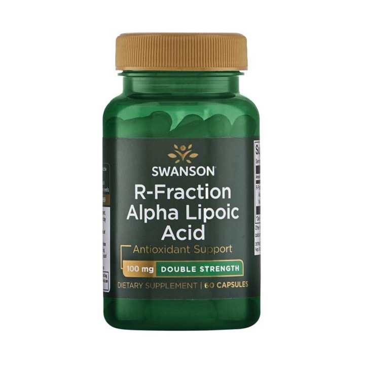 R-Fraction Alpha Lipoic Acid 100mg 60 Capsule Swanson