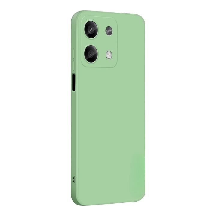 Калъф за Xiaomi Redmi Note 13 5G, матов TPU, защита на камерата, мента