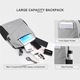 Rucsac multifunctional 3 in 1, Rezistent la apa, cu Port de incarcare USB, smart casual pentru Business/ Calatorii si Laptop 15,6 inchi, RoHS, 30cm X 45cm, Gri