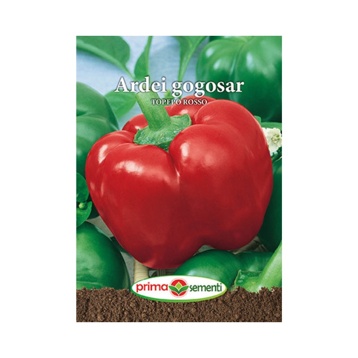 Seminte Ardei gogosar Topepo Rosso