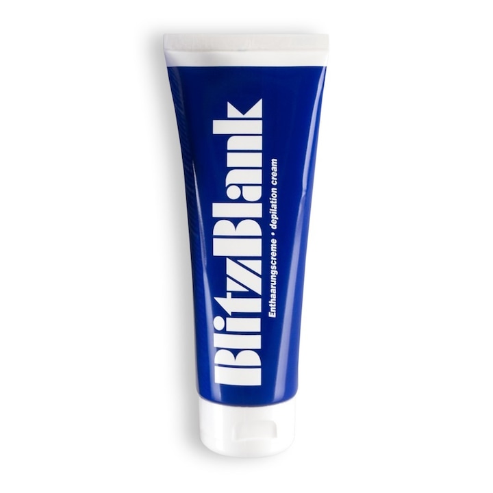 Крем-депилатор BlitzBlank, Бързо и нежно обезкосмяване, кадифена кожа и интензивна хидратация, Orion, 125 ml