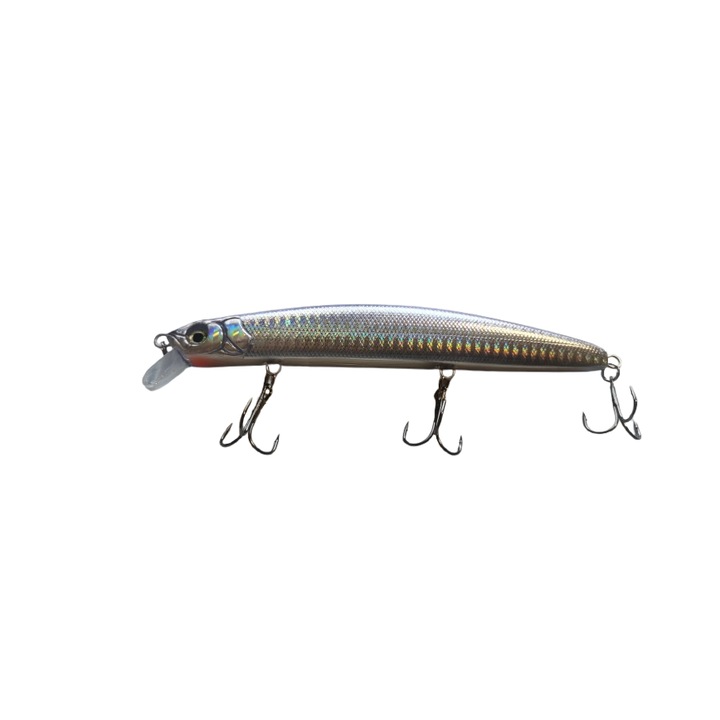 Minnow wobbler, 18cm, 27g, 3 horog