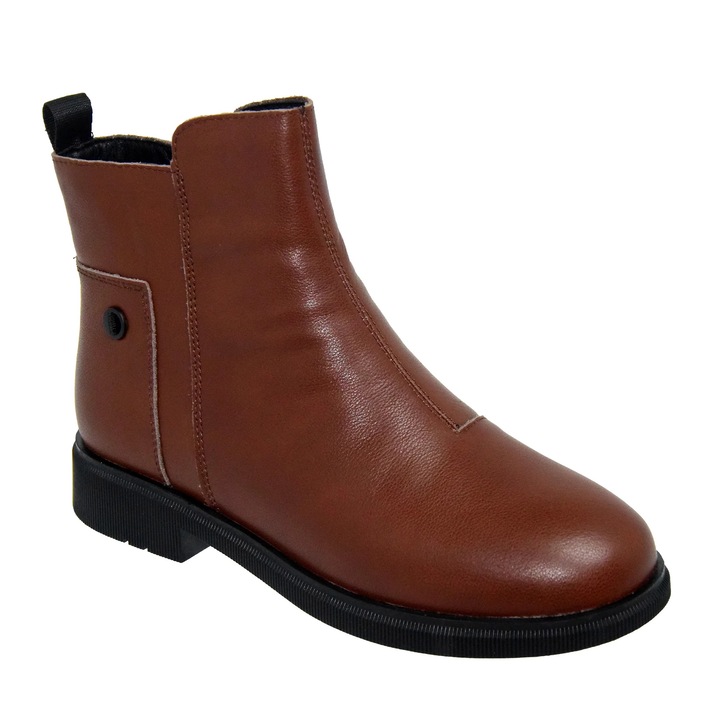 Ghete Casual Dama Formazione B21877, Maro, 36