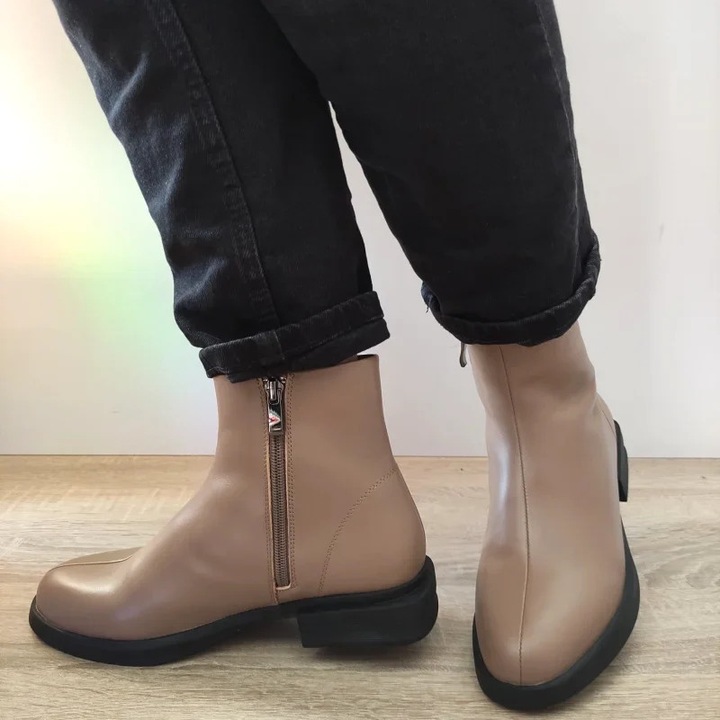 Ghete Casual Dama Formazione D9193-11 Apricot Visone - Apricot, Apricot