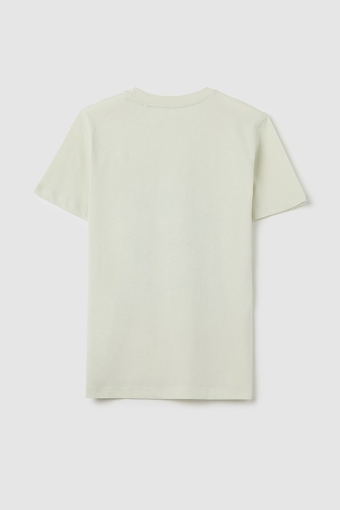 OVS, Тениска с надпис, Бледозелен, Морско зелено, 164 CM