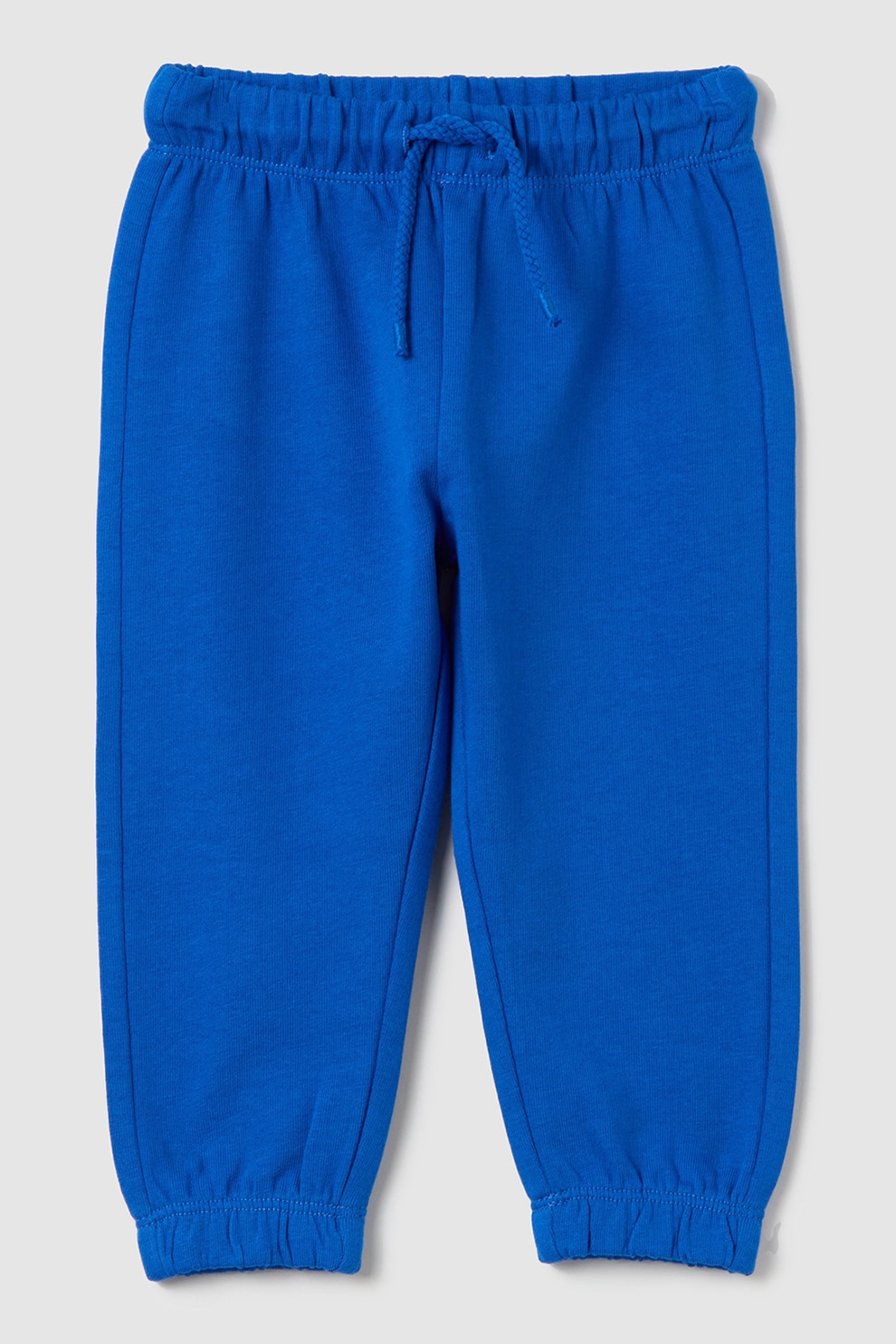 OVS, Pantaloni de trening cu talie medie si snur, Albastru royal, 74 CM