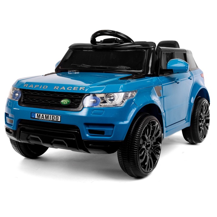 Mamido Masina electrica Land Rapid Racer albastru