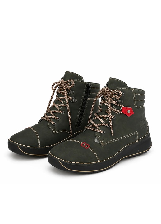 Ghete Casual Dama Rieker 51545-54 Verzi - Green, Verde