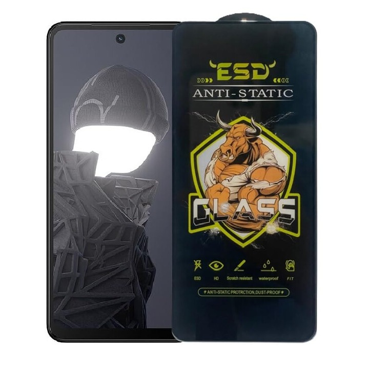 Folie sticla Bull ESD compatibila cu Samsung Galaxy A12