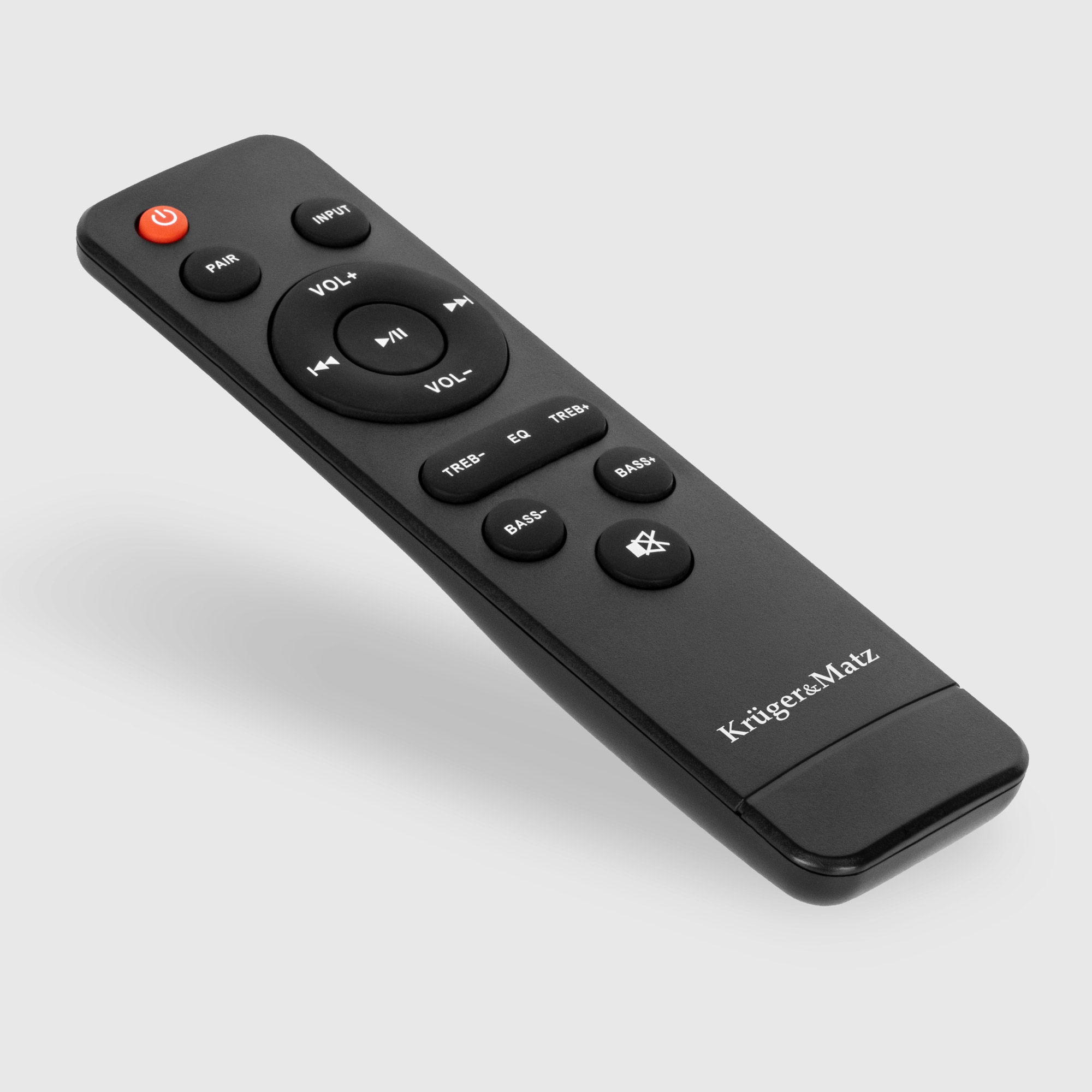 Soundbar 2.1 Kruger&Matz cu Subwoofer Wireless si Telecomanda, 36W, Culoare Negru