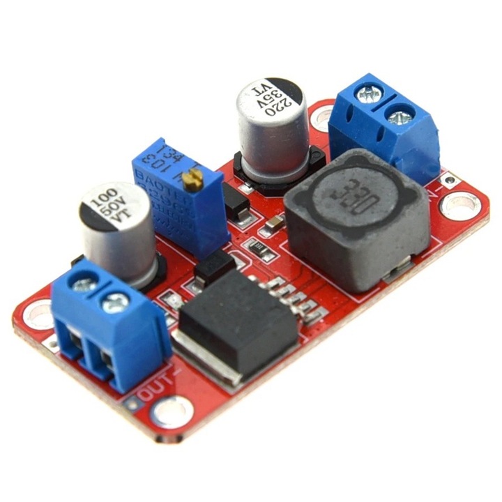 Convertor ridicator de tensiune step up DC-DC de la 3-40V la 5-45V cu XL6019
