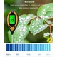 Tester 4-in-1 pentru Sol - pH, Umiditate si Temperatura, Luminozitate, Cu Ecran LCD, Ideal pentru Gradina, Ferma si Sera