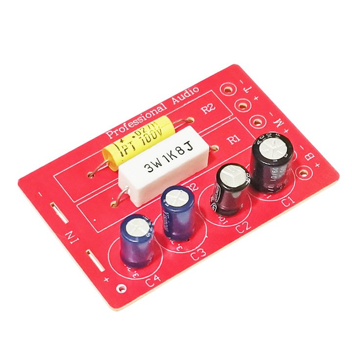 Filtru crossover audio pe 3 cai, 80W, 4-8 Ohm