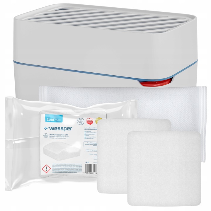 Absorbant umiditate Water Blocker, 250g, granulat, pentru toate tipurile de incaperi