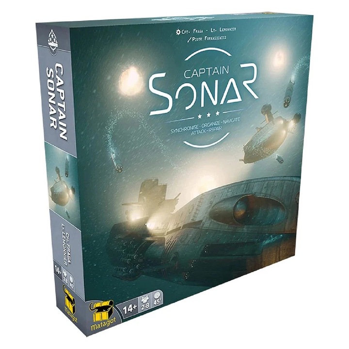 Joc de societate Captain Sonar, 2022