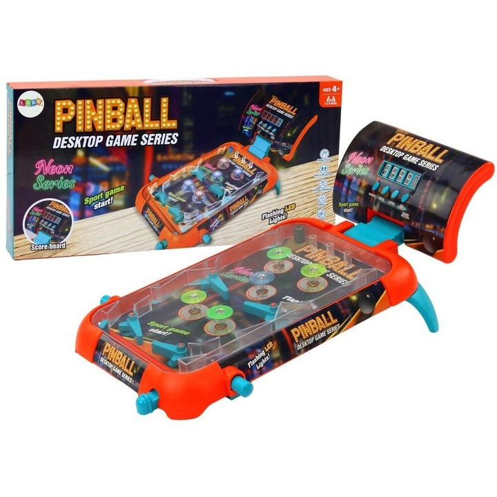Играчка Pinball, С LED светлини и звук