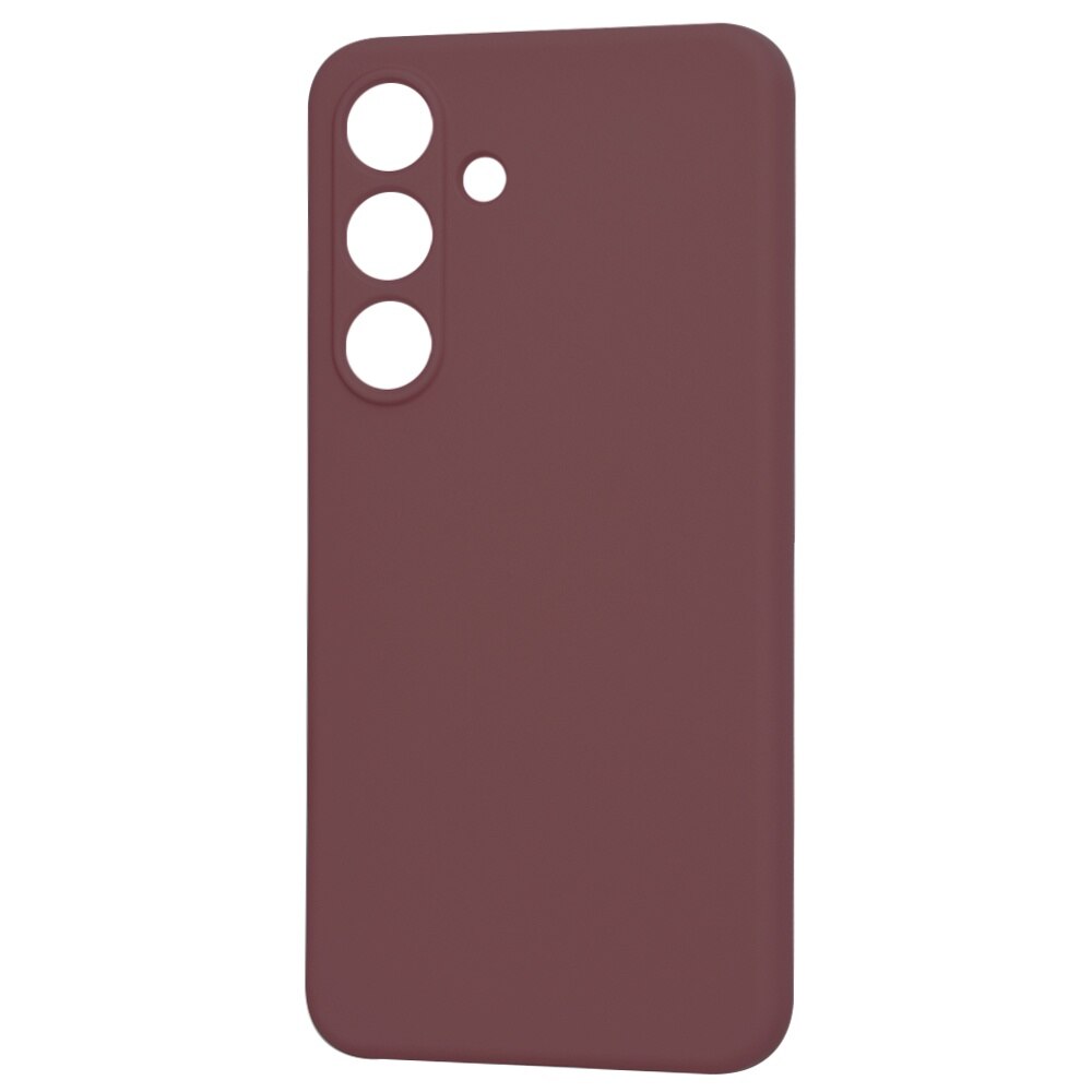 Husa pentru Samsung Galaxy S25 - Techsuit SoftFlex - Plum Red