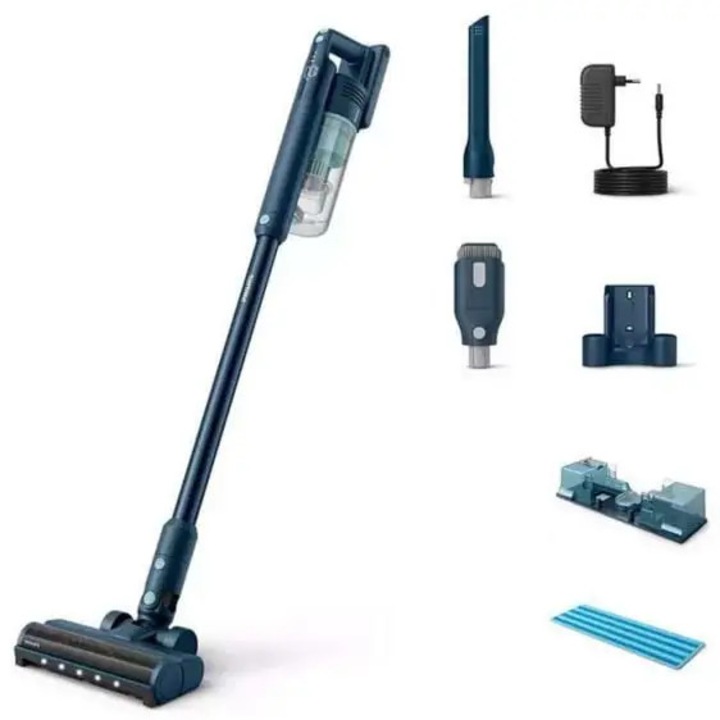 Aspirator PHILIPS vertical si de mana fara fir PowerCyclone 10 XC5041/01