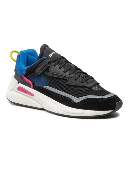 Pantofi sport barbati, Diesel, S-SERENDIPITY SM Low-Top, Textil, Negru, 42