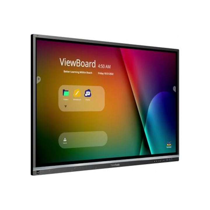 Монитор, ViewSonic ViewBoard IFP5550-5, 55", Diagonal Class LED-backlit LCD display, with touchscreen (multi touch), 4K UHD (2160p) 3840 x 2160
