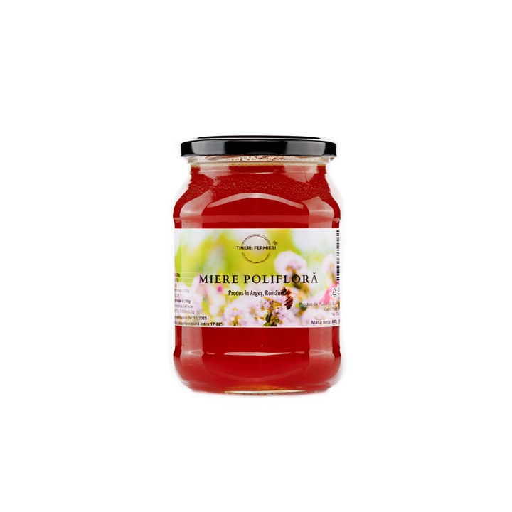 Miere poliflora, Tinerii Fermieri, 900g