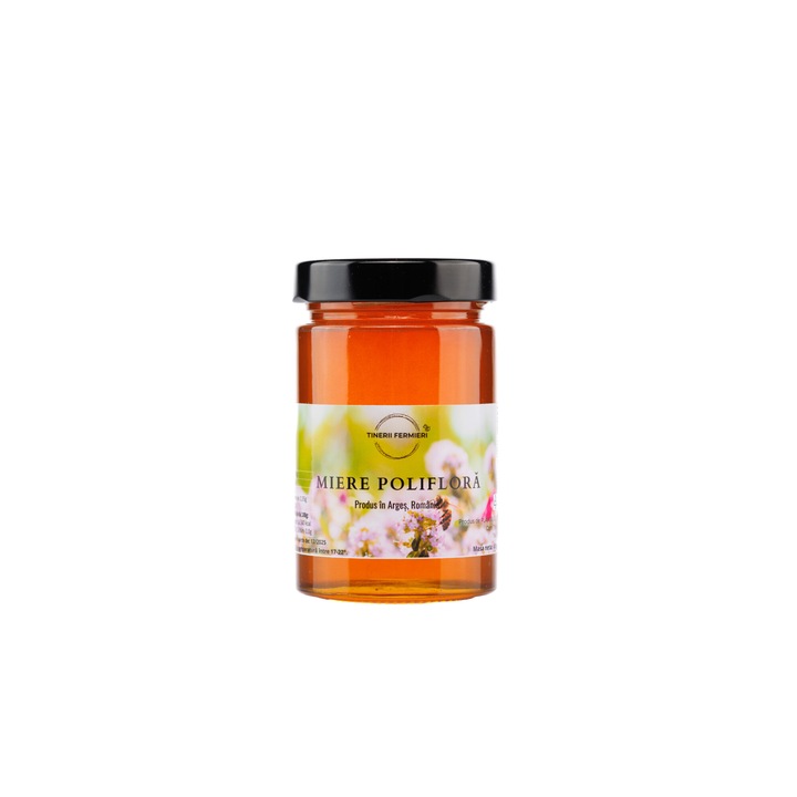 Miere poliflora, Tinerii Fermieri, 400g