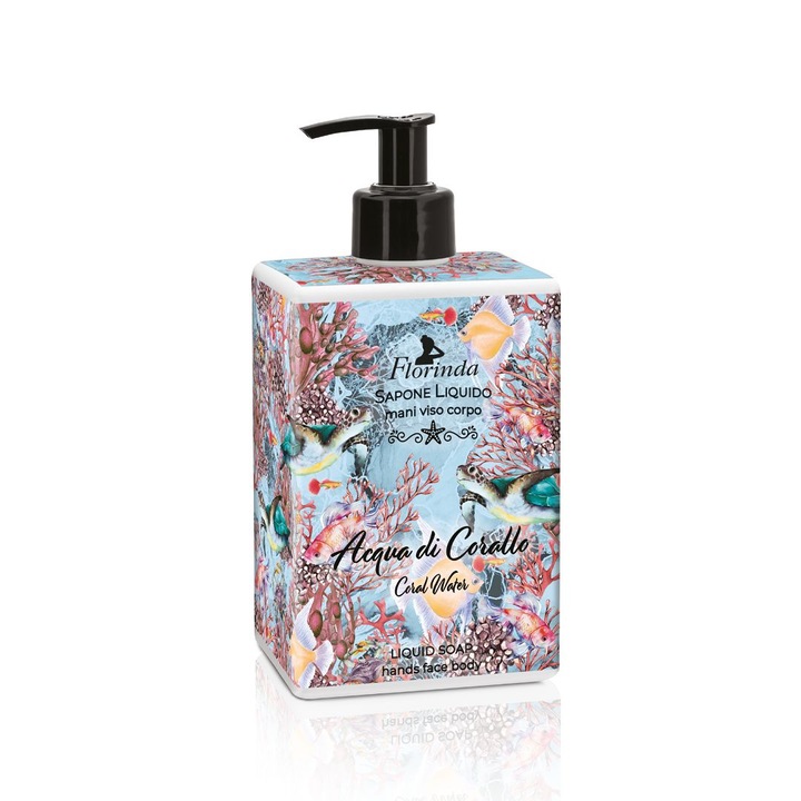 Folyékony szappan Coral Water, PERFUMI DI MARE, Florinda, 500 ml