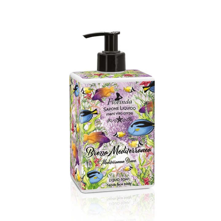Средиземноморски бриз течен сапун, PROFUMI DI MARE, Florinda, 500 ml